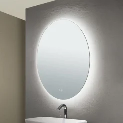 Focus-LED-spiegel, Ø 60 cm, CCT, anticondens, touchdimmer