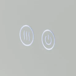 Focus-LED-spiegel, Ø 60 cm, CCT, anticondens, touchdimmer