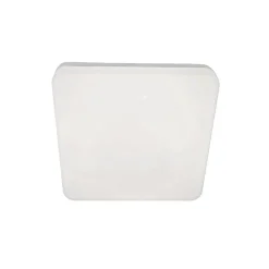 Folk LED buiten plafondlamp, sensor, 28 x 28 cm, wit, IP65