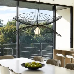 Forestier Libellule L hanglamp, 100 cm, zwart