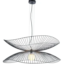 Forestier Libellule L hanglamp, 100 cm, zwart