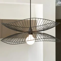 Forestier Libellule S hanglamp, 56 cm, zwart