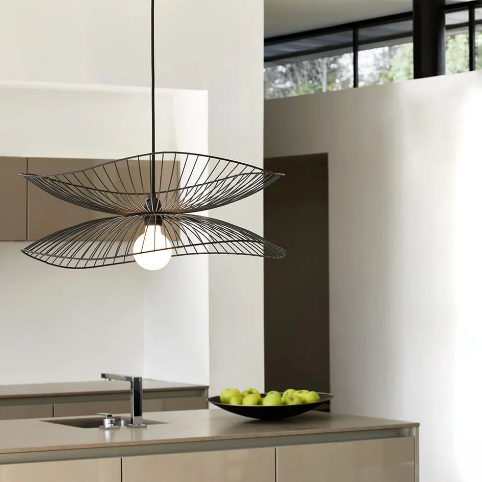 Forestier Libellule S hanglamp, 56 cm, zwart