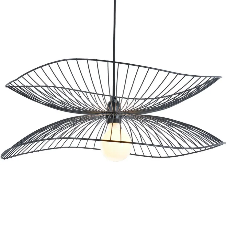 Forestier Libellule S hanglamp, 56 cm, zwart