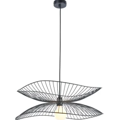 Forestier Libellule S hanglamp, 56 cm, zwart