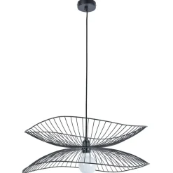 Forestier Libellule S hanglamp, 56 cm, zwart