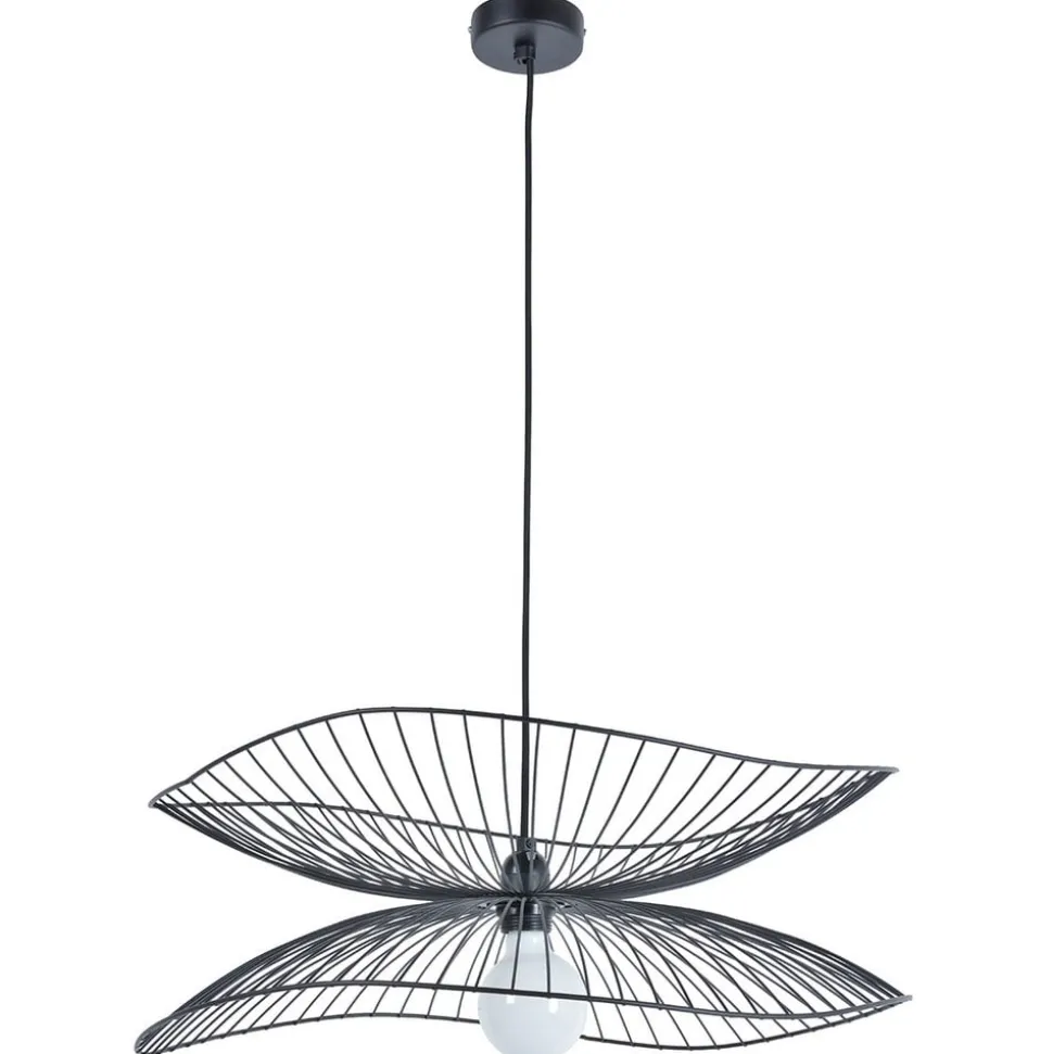 Forestier Libellule S hanglamp, 56 cm, zwart