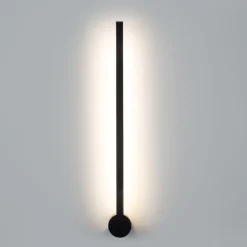 Forlight LED badkamer wandlamp Passeggio Nova, 60 cm, zwart