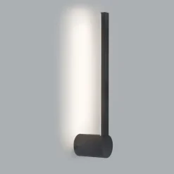 Forlight LED badkamer wandlamp Passeggio Nova, 40 cm, zwart