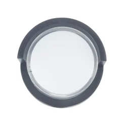 Forlight LED wandlamp Creu, Ø 17 cm, zwart, kunststof