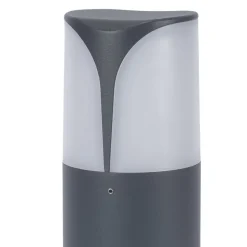 Forlight sokkellamp Astra, hoogte 30 cm, antraciet, aluminium