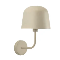 Forlight wandlamp Fres, beige, staal, breedte 18,5 cm
