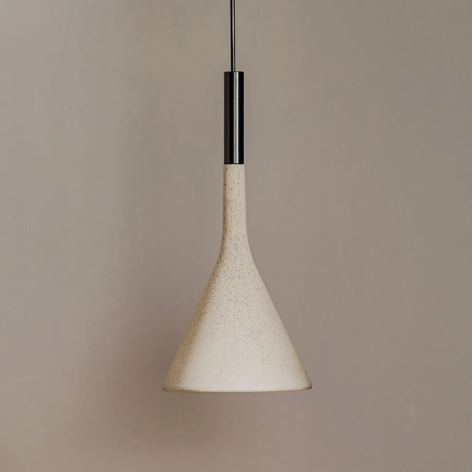 Foscarini Aplomb hanglamp van beton, grijs