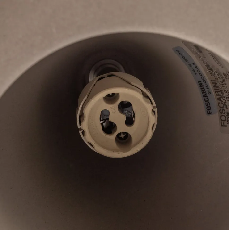 Foscarini Aplomb hanglamp van beton, grijs