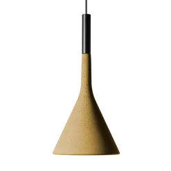 Foscarini Aplomb hanglamp GU10 van beton geel