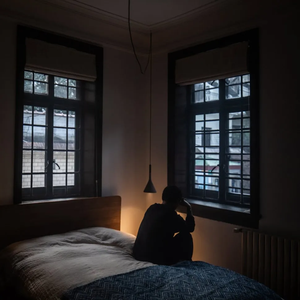 Foscarini Aplomb Mini hanglamp van beton, grijs