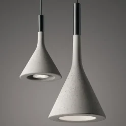 Foscarini Aplomb Mini hanglamp van beton, grijs