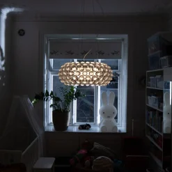 Foscarini Caboche Plus media hanglamp R7S, grijs