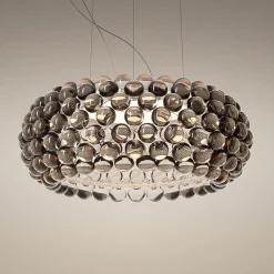 Foscarini Caboche Plus media hanglamp R7S, grijs