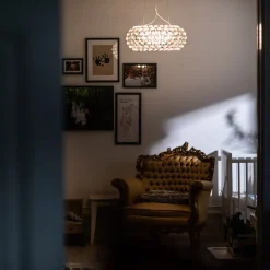 Foscarini Caboche Plus media hanglamp R7S, helder