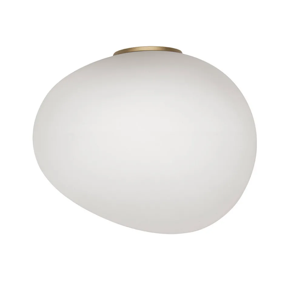 Foscarini Gregg grande semi 1 wandlamp, goud