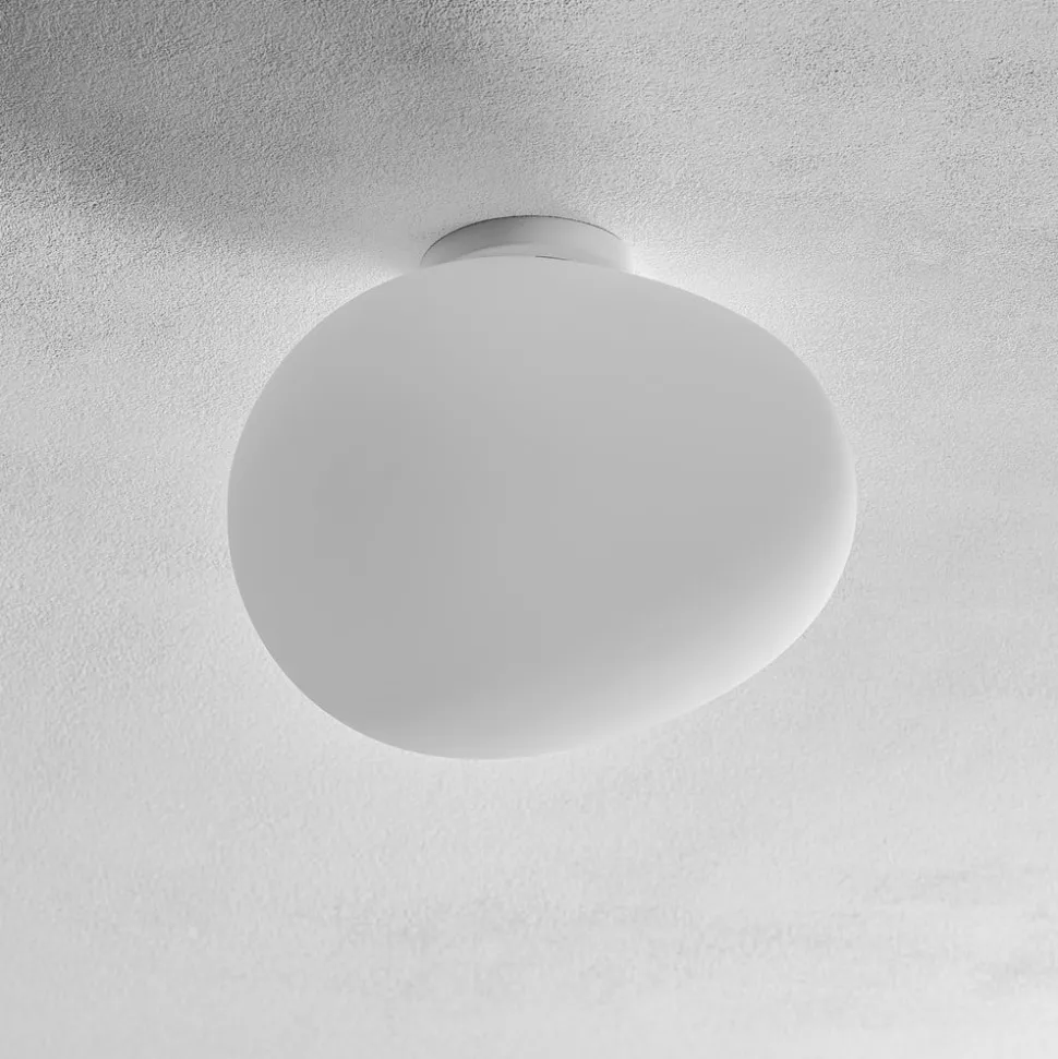 Foscarini Gregg media glazen plafondlamp, 27cm