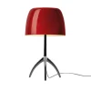 Foscarini Lumiere piccola zwart/rood dimbaar
