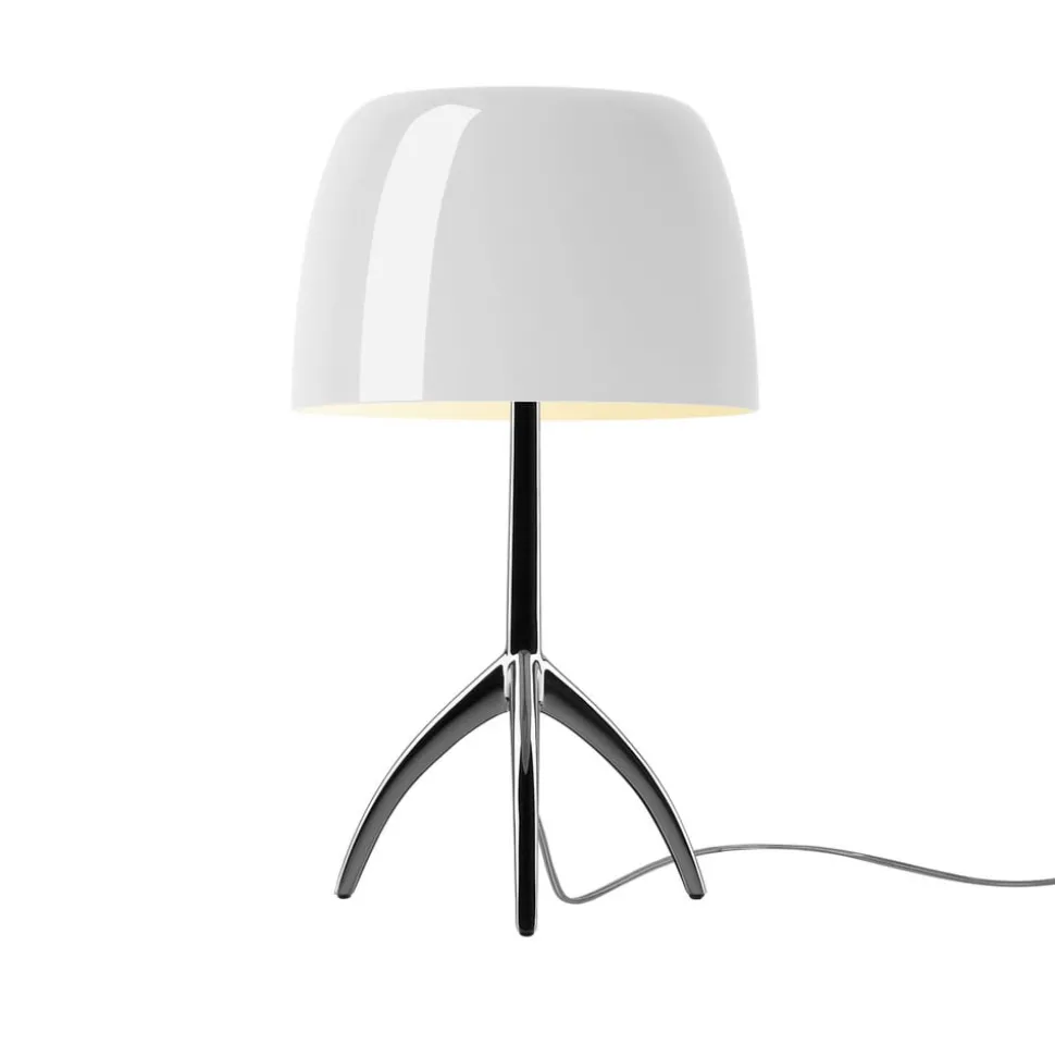 Foscarini Lumiere piccola zwart/wit dimbaar