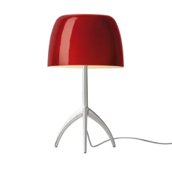 Foscarini Lumiere piccola alu/rood dimbaar