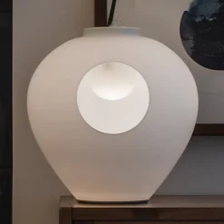 Foscarini Madre LED glazen tafellamp met dimmer