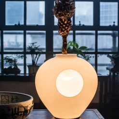 Foscarini Madre LED glazen tafellamp met dimmer