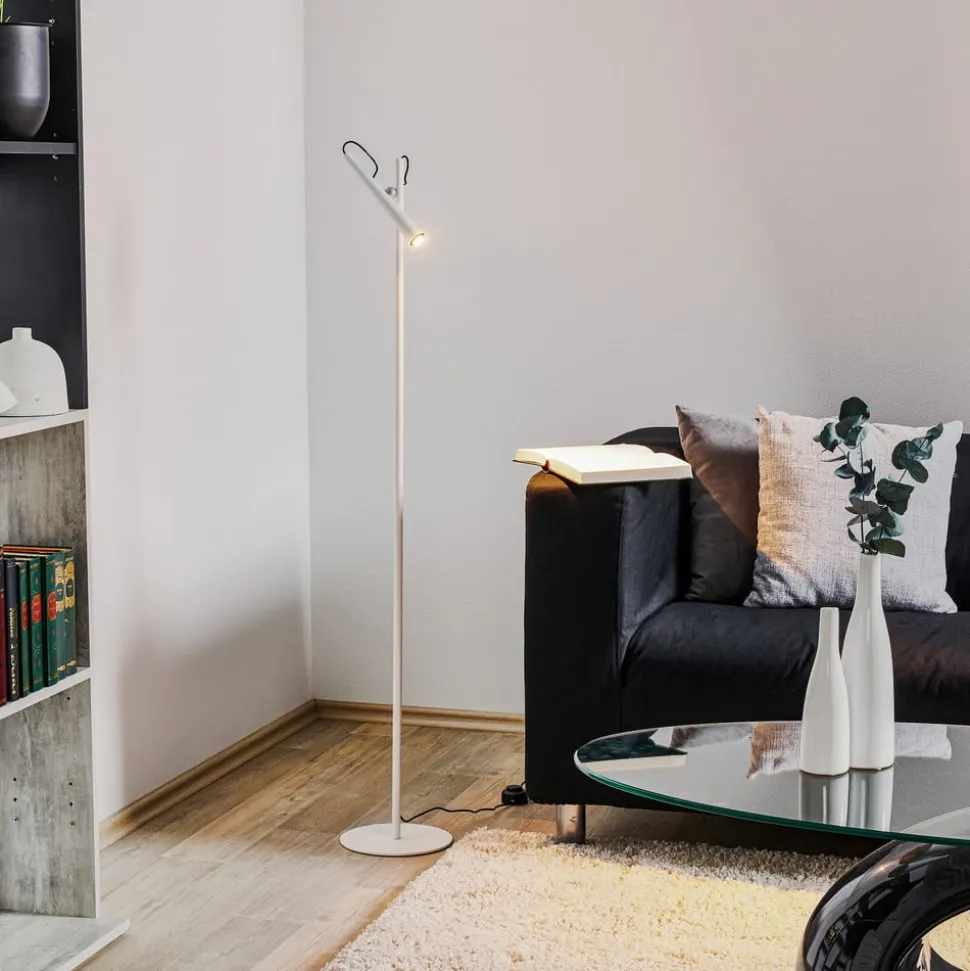 Foscarini Magneto LED vloerlamp, wit