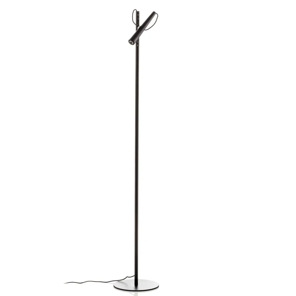 Foscarini Magneto LED vloerlamp, zwart