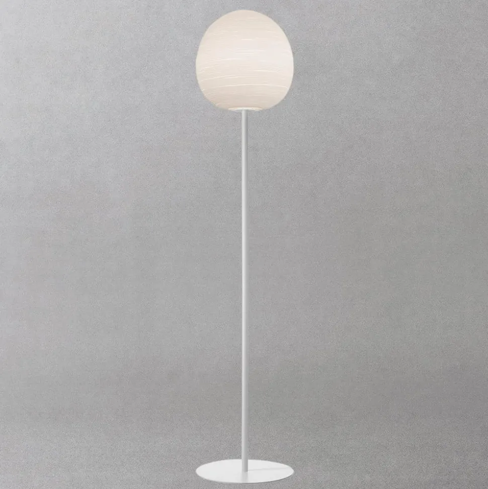 Foscarini Rituals XL vloerlamp, dimbaar, wit