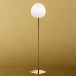 Foscarini Rituals XL vloerlamp, dimbaar, goud