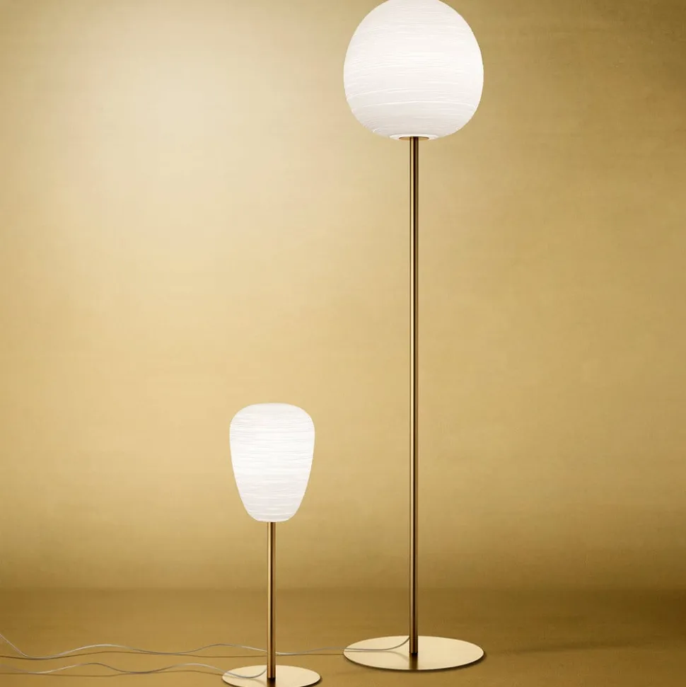 Foscarini Rituals XL vloerlamp, dimbaar, goud