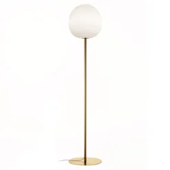 Foscarini Rituals XL vloerlamp, dimbaar, goud