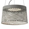 Foscarini Twiggy Grid - LED hanglamp, greige