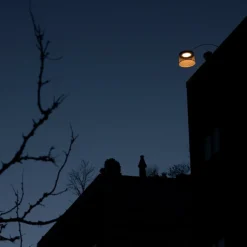 Foscarini Twiggy Grid booglamp, karmijnrood