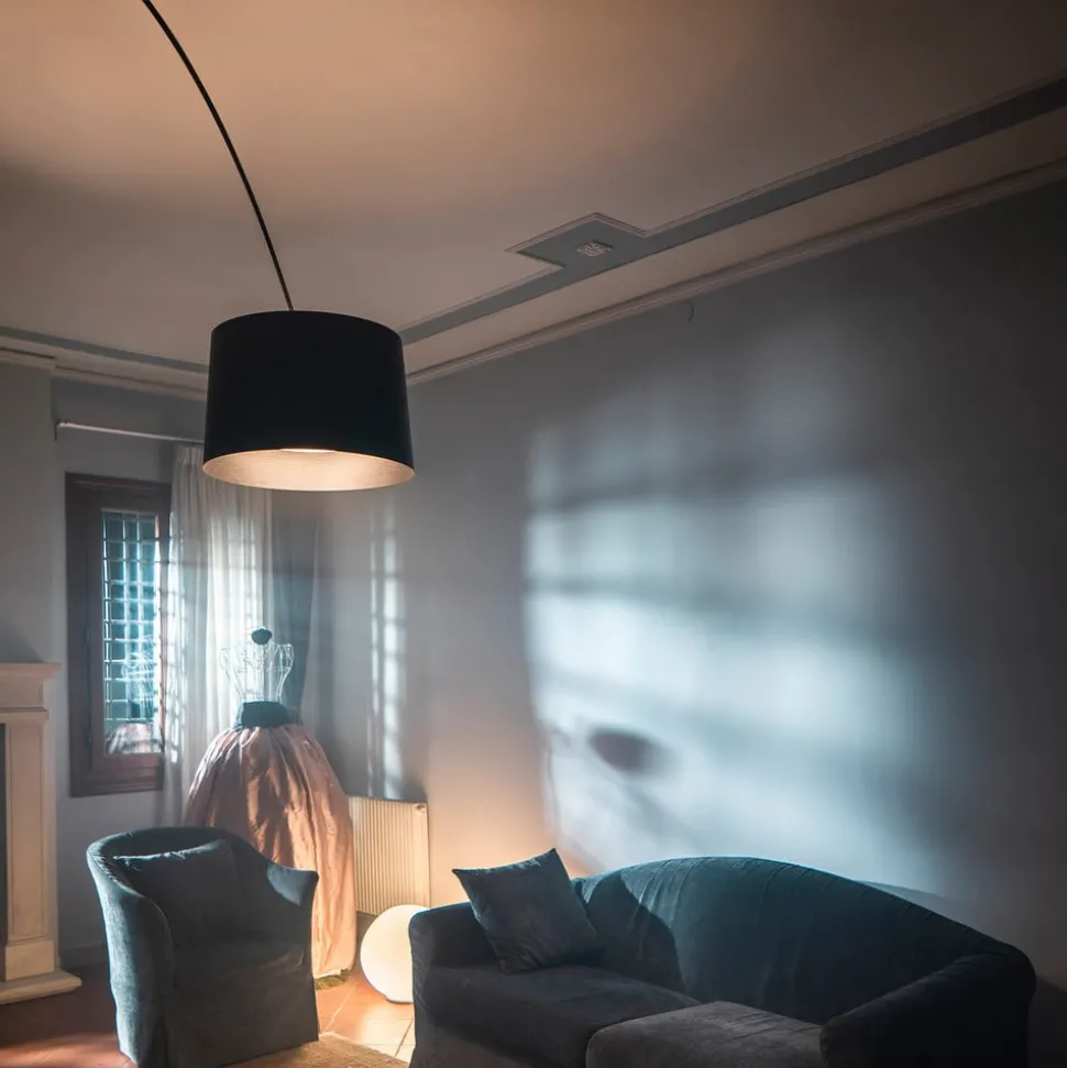 Foscarini Twiggy MyLight LED vloerlamp CCT zwart