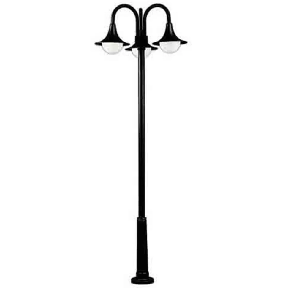 Fraai gevormde lantaarnpaal 171 S 3-lichts