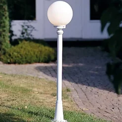 Fraaie padlamp Arcturus in wit