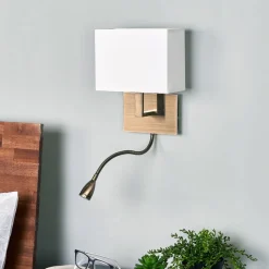 Fraaie wandlamp DARIO met LED