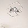 Frame LED plafondlamp, CCT, 4-lamps, aluminium