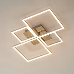 Frame LED plafondlamp, dimbaar via wandschakelaar