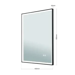 Frame LED-spiegel, 45 x 60 cm, CCT, anticondens, dimbaar