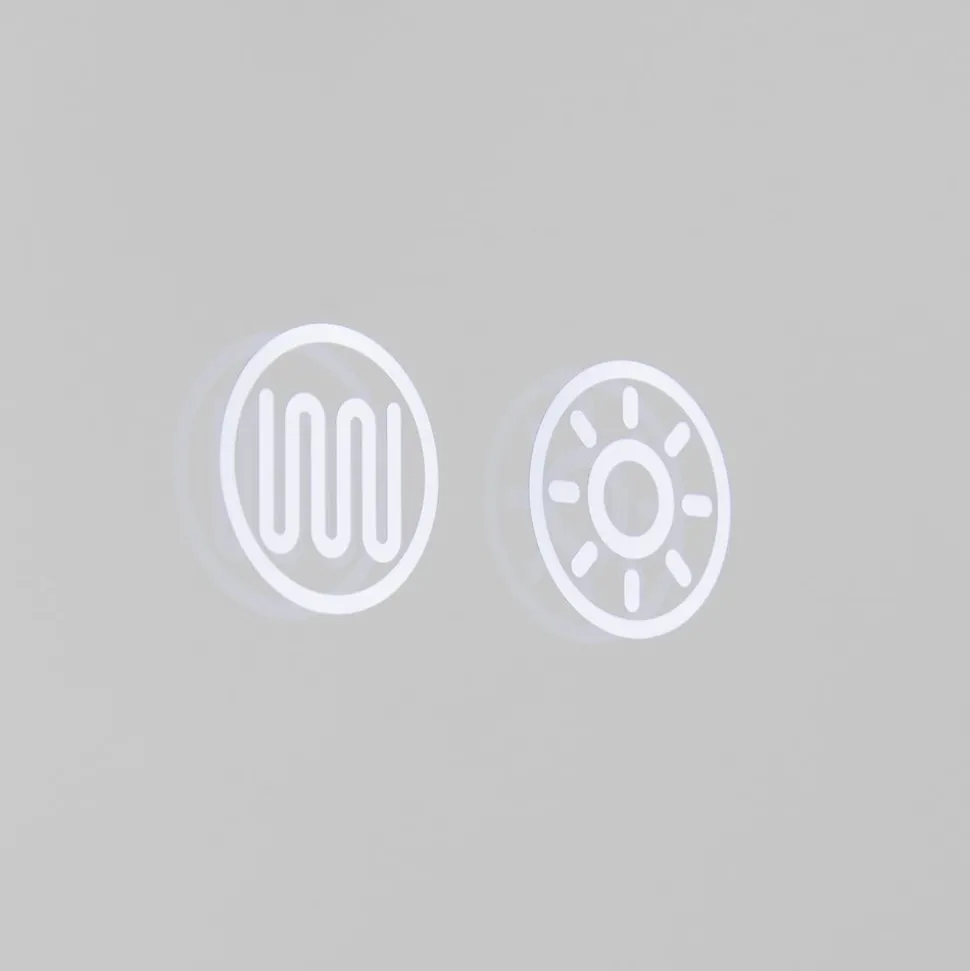 Frame LED-spiegel, 45 x 60 cm, CCT, anticondens, dimbaar