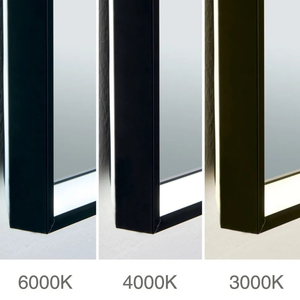 Frame LED-spiegel, 45 x 60 cm, CCT, anticondens, dimbaar