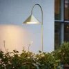 FRANDSEN LED grondspies lamp Grasp, messingkleurig, hoogte 82 cm