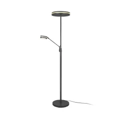 Franklin LED uplighter, leeslamp, antraciet